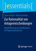Deeken / Pulham |  Zur Rationalität von Anlageentscheidungen | Buch |  Sack Fachmedien