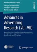 Christodoulides / Stathopoulou / Eisend |  Advances in Advertising Research (Vol. VII) | Buch |  Sack Fachmedien