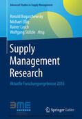 Bogaschewsky / Eßig / Lasch |  Supply Management Research | eBook | Sack Fachmedien