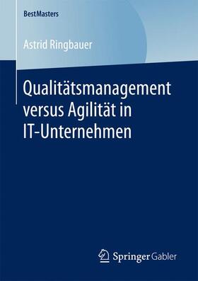 Ringbauer | Ringbauer, A: Qualitätsmanagement versus Agilität | Buch | sack.de