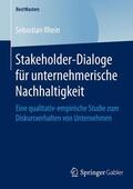 Rhein |  Rhein, S: Stakeholder-Dialoge für unternehmerische Nachhalti | Buch |  Sack Fachmedien