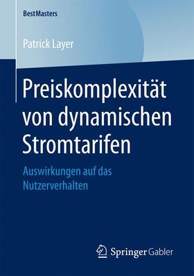 Layer | Preiskomplexität von dynamischen Stromtarifen | Buch | sack.de