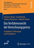Becker / Reimer / Kimpel |  Das Verfahrensrecht der Verrechnungspreise | Buch |  Sack Fachmedien