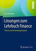 Mondello |  Lösungen zum Lehrbuch Finance | Buch |  Sack Fachmedien