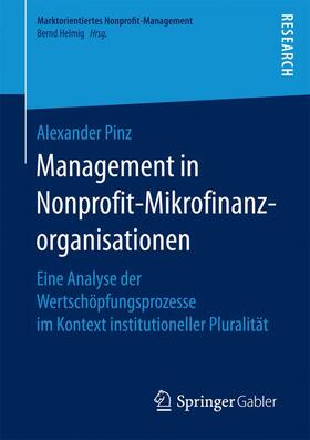Pinz | Management in Nonprofit-Mikrofinanzorganisationen | Buch | sack.de