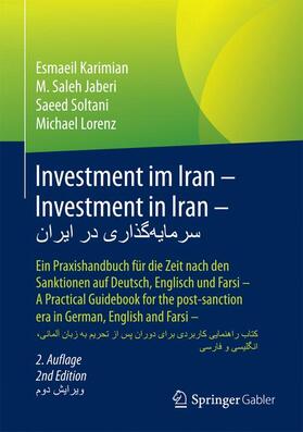Karimian / Jaberi / Soltani | Investment im Iran - Investment in Iran - | Buch | sack.de