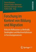 Klomann / Frieters-Reermann / Sylla |  Forschung im Kontext von Bildung und Migration | Buch |  Sack Fachmedien