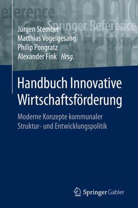 Fink / Stember / Pongratz | Handbuch Innovative Wirtschaftsförderung | Buch | sack.de