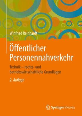 Reinhardt | Öffentlicher Personennahverkehr | Buch | sack.de