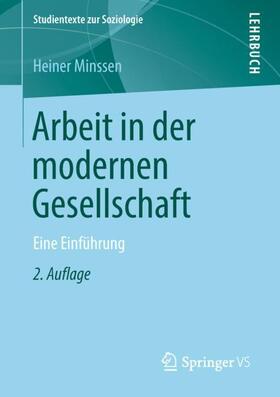 Minssen | Arbeit in der modernen Gesellschaft | Buch | sack.de