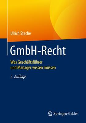 Stache | GmbH-Recht | Buch | sack.de