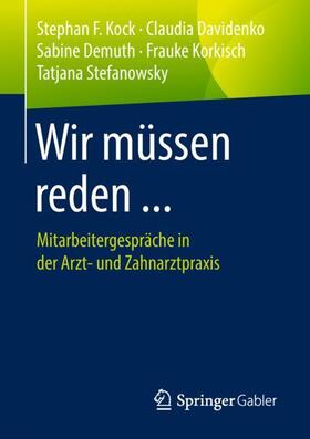 Kock / Davidenko / Stefanowsky | Wir müssen reden ... | Buch | sack.de