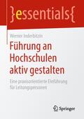 Inderbitzin |  Führung an Hochschulen aktiv gestalten | Buch |  Sack Fachmedien