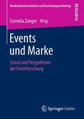 Zanger |  Events und Marke | Buch |  Sack Fachmedien