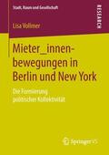 Vollmer |  Mieter_innenbewegungen in Berlin und New York | Buch |  Sack Fachmedien