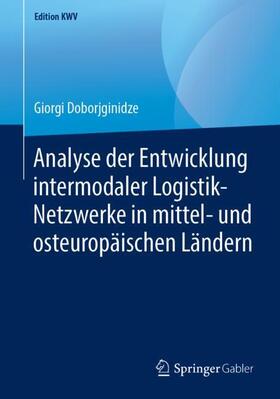 Doborjginidze | Analyse der Entwicklung intermodaler Logistik-Netzwerke in mittel- und osteuropäischen Ländern | Buch | sack.de