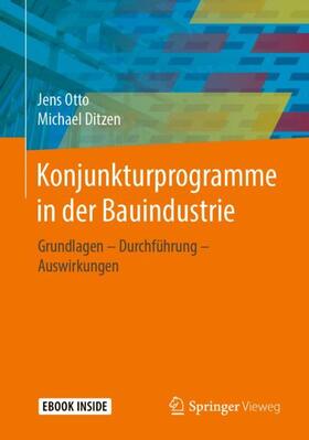 Otto / Ditzen | Konjunkturprogramme in der Bauindustrie | Buch | sack.de
