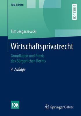 Jesgarzewski | Jesgarzewski, T: Wirtschaftsprivatrecht | Buch | sack.de