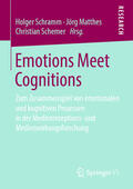 Schramm / Matthes / Schemer |  Emotions Meet Cognitions | eBook | Sack Fachmedien