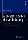 Proff |  Mobilität in Zeiten der Veränderung | Buch |  Sack Fachmedien