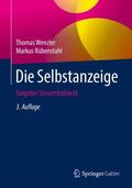Rübenstahl / Wenzler |  Die Selbstanzeige | Buch |  Sack Fachmedien