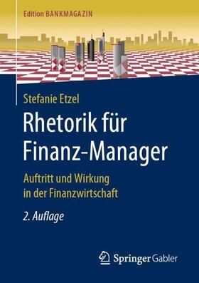 Etzel | Rhetorik für Finanz-Manager | Buch | sack.de
