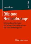 Braun |  Effiziente Elektrofahrzeuge | Buch |  Sack Fachmedien