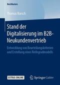 Barsch |  Barsch, T: Stand der Digitalisierung im B2B-Neukundenvertrie | Buch |  Sack Fachmedien