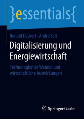 Deckert / Saß | Digitalisierung und Energiewirtschaft | Buch | sack.de