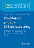 Pfaff / Zeike / Lindert |  Evidenzbasierte psychische Gefährdungsbeurteilung | Buch |  Sack Fachmedien