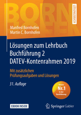 Bornhofen | Lösungen zum Lehrbuch Buchführung 2 DATEV-Kontenrahmen 2019 | Buch | sack.de