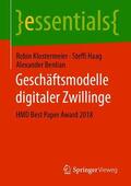 Klostermeier / Benlian / Haag |  Geschäftsmodelle digitaler Zwillinge | Buch |  Sack Fachmedien