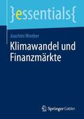 Weeber |  Klimawandel und Finanzmärkte | Buch |  Sack Fachmedien
