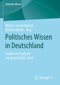 Tausendpfund / Westle |  Politisches Wissen in Deutschland | eBook | Sack Fachmedien