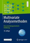Backhaus / Erichson / Weiber |  Multivariate Analysemethoden | Buch |  Sack Fachmedien