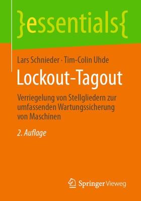 Schnieder / Uhde | Lockout-Tagout | Buch | sack.de
