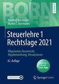 Bornhofen |  Steuerlehre 1 Rechtslage 2021 | Buch |  Sack Fachmedien