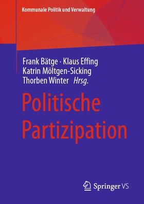 Bätge / Winter / Effing | Politische Partizipation | Buch | sack.de