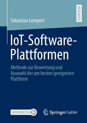 Lempert | IoT-Software-Plattformen | Buch | sack.de