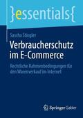 Stiegler |  Verbraucherschutz im E-Commerce | Buch |  Sack Fachmedien