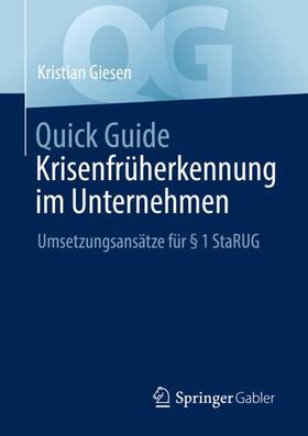 Giesen | Quick Guide Krisenfrüherkennung im Unternehmen | Buch | sack.de