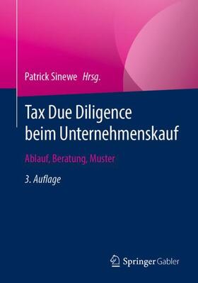 Sinewe | Tax Due Diligence beim Unternehmenskauf | Buch | sack.de
