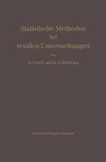 Henning / Graf |  Statistische Methoden bei textilen Untersuchungen | Buch |  Sack Fachmedien