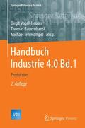 Vogel-Heuser / Bauernhansl / ten Hompel |  Handbuch Industrie 4.0 Bd.1 | Buch |  Sack Fachmedien