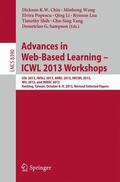 Chiu / Wang / Popescu |  Advances in Web-Based Learning - ICWL 2013 Workshops | Buch |  Sack Fachmedien