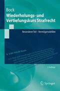 Bock |  Wiederholungs- und Vertiefungskurs Strafrecht | Buch |  Sack Fachmedien