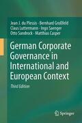 du Plessis / Großfeld / Casper |  German Corporate Governance in International and European Context | Buch |  Sack Fachmedien