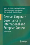 du Plessis / Großfeld / Luttermann |  German Corporate Governance in International and European Context | eBook | Sack Fachmedien