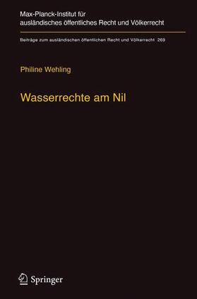 Wehling | Wasserrechte am Nil | Buch | sack.de