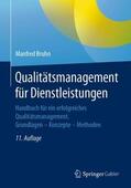 Bruhn |  Qualitätsmanagement für Dienstleistungen | Buch |  Sack Fachmedien